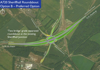 A720 Sheriffhall Roundabout - Option B - Preferred option