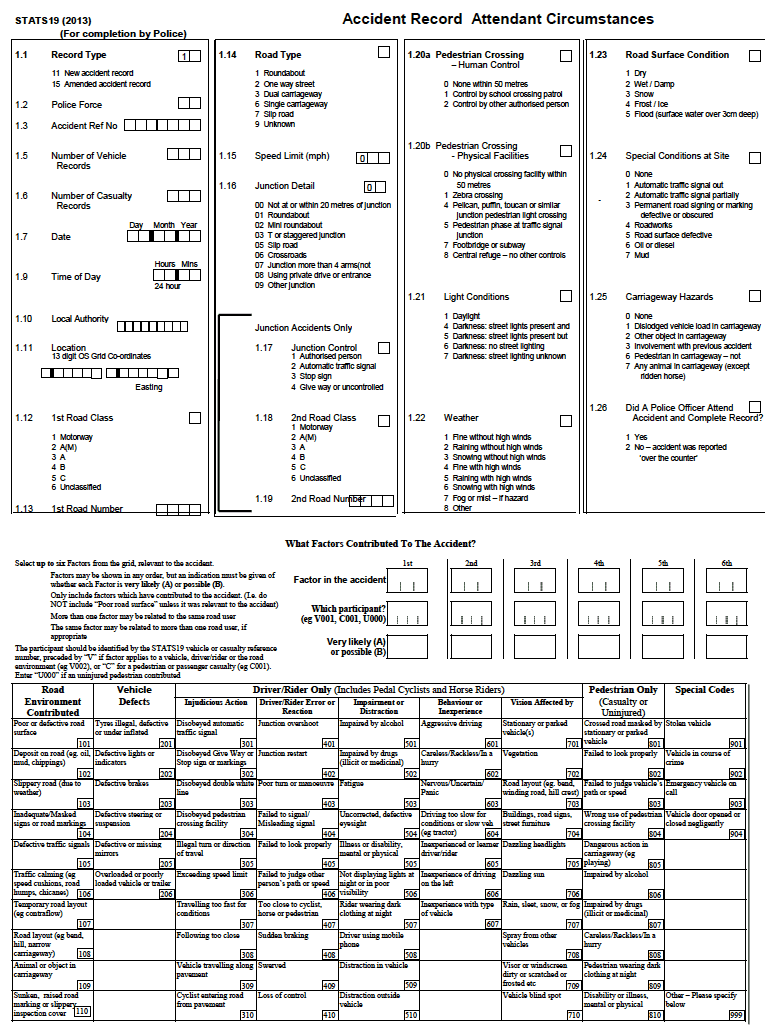 Accident Record