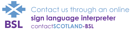 Contact us through an online sign language interpreter - contactSCOTLAND - BSL