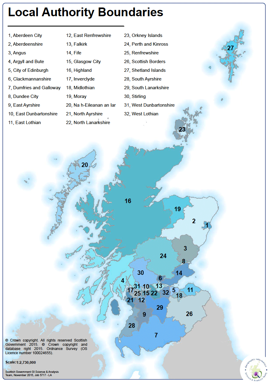 Map: Local Authority Boundaries