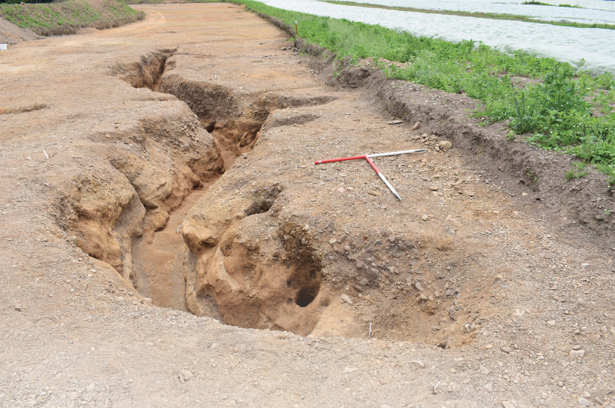 This souterrain was probably used as an underground storage chamber