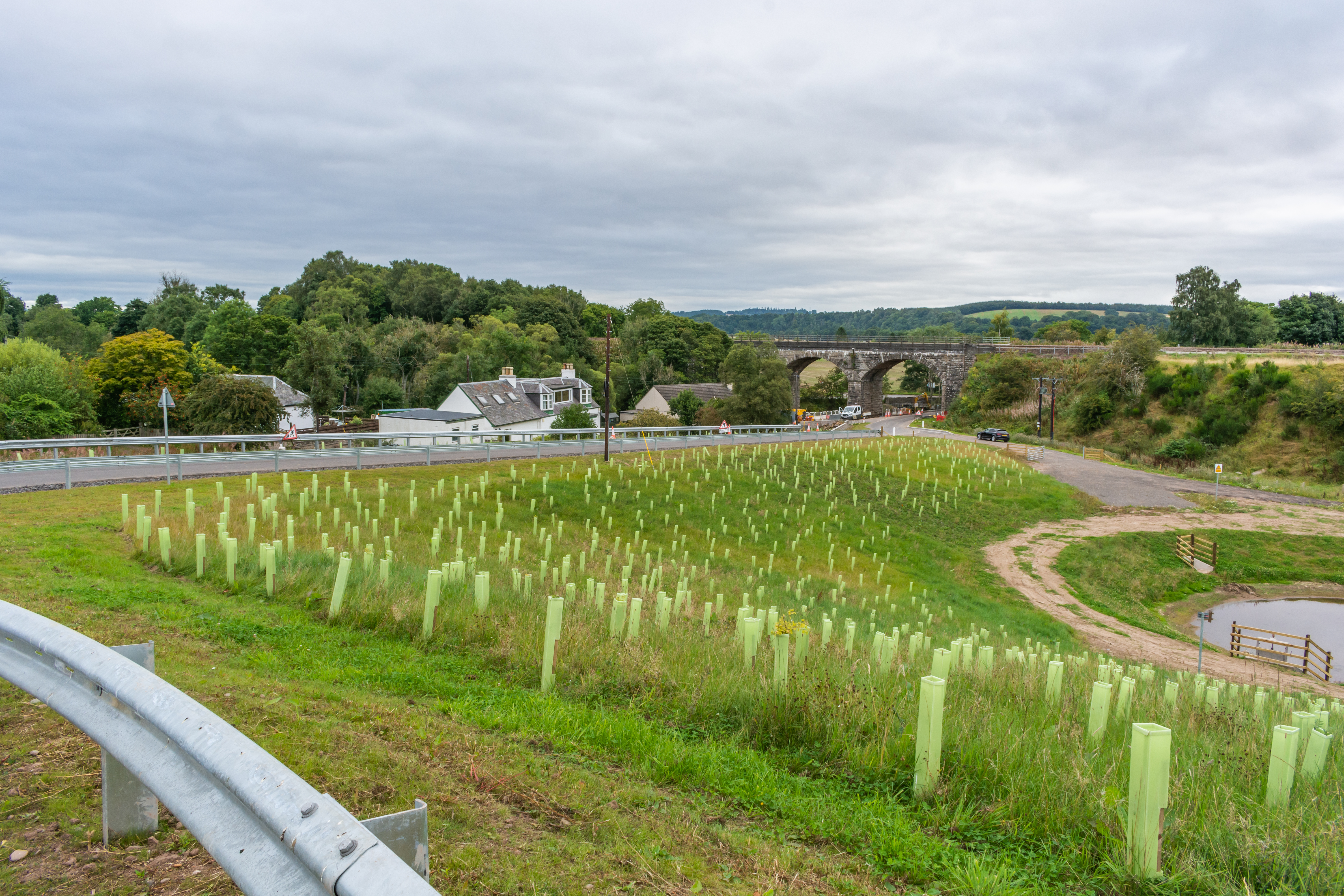 Landscaping at Pitlandie