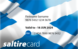 A Saltire NEC Card