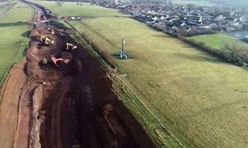 Drone footage - A77 Maybole Bypass