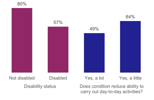 Figure 20: Household access to at least one car, as described above