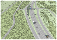 Grade Separated Junction at Murthly