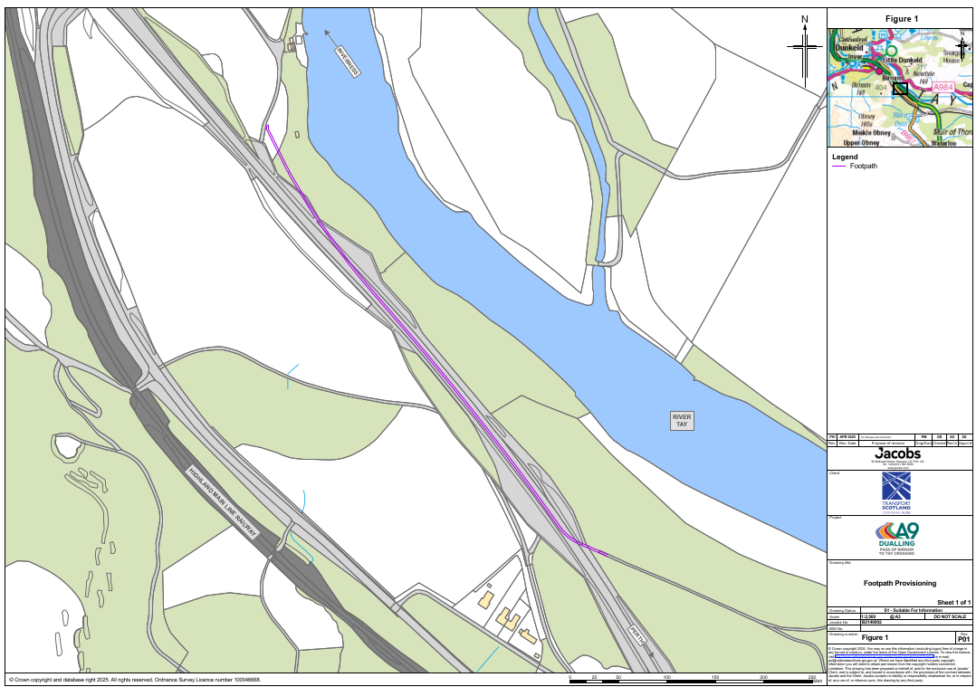 Figure 8-5: New footpath connecting Path 21 (Ring Wood) to Path 15 (Dalpowie Plantation), as described in the text above