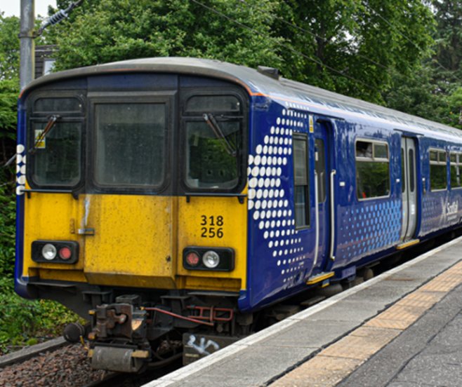 Class 318 train